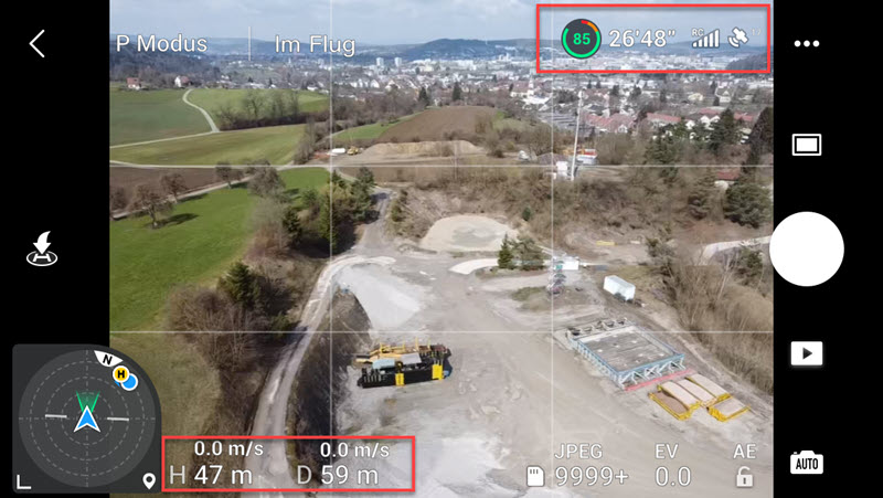 Telemetrie DJI Fly - Drohnen Lexikon für Drohnenpiloten